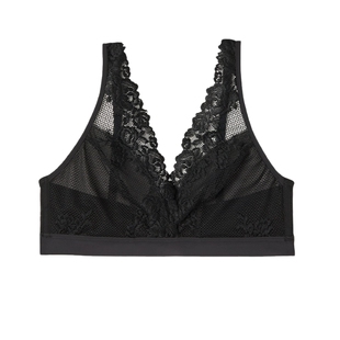 Intimissimi意舒漫经典花卉蕾丝无衬垫三角杯聚拢文胸RSD1294
