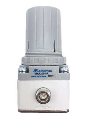 原装正品Mindman台湾金器MAR200-6/8A-2/4/10K-C调压阀减压控制阀