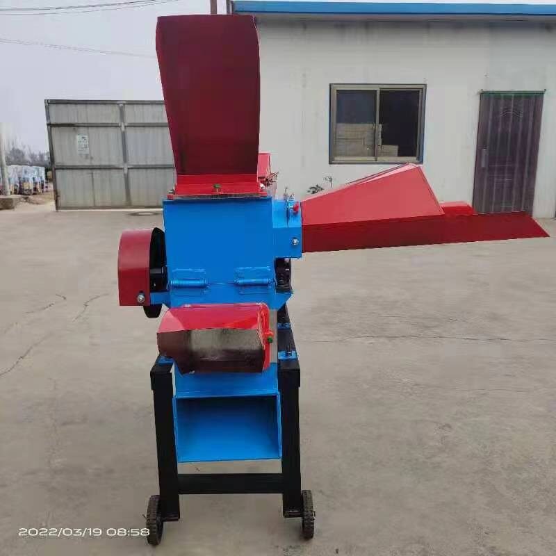 小型家用养殖机械干湿两用多功能铡草机养殖牛羊小型一体切草机
