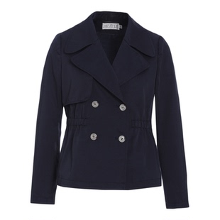 经典故事品牌高级感收腰风衣短款2025新款秋季小个子风衣外套女