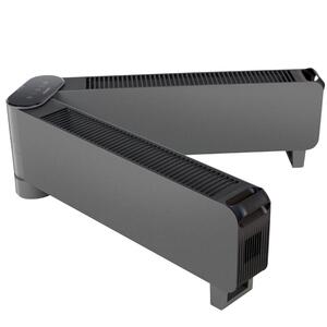 格力石墨烯踢脚线家用卧室折叠大面积取暖器防水速热省电暖风气机