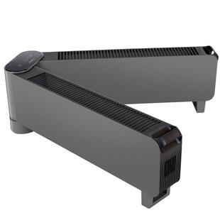 格力石墨烯踢脚线家用卧室折叠大面积取暖器防水速热省电暖风气机