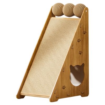 三角猫抓板剑麻耐磨不掉屑磨爪器