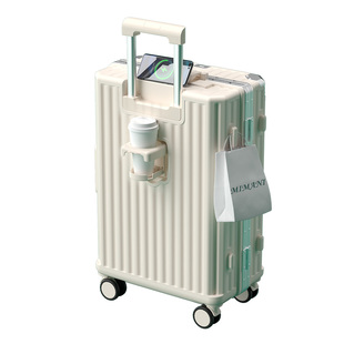 行李箱女拉杆箱2025新款拉链大容量旅行登机密码皮箱子24寸男28寸