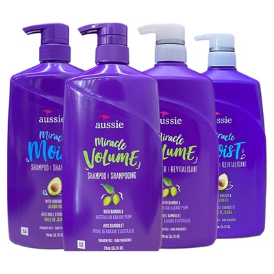 美国Aussie袋鼠洗发水蓬松控油