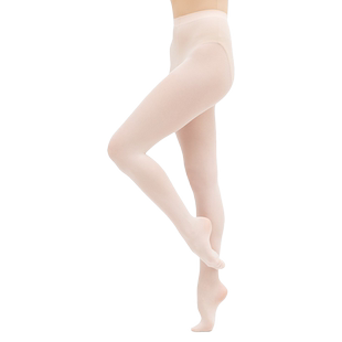REPETTO丽派朵 女童淡粉色紧身弹力修身微纤维芭蕾舞舞蹈连裤袜