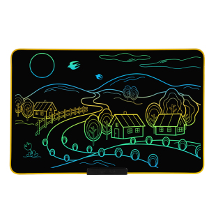 pbj液晶手写板护眼带支架家用办公写字板电子黑板儿童涂鸦绘画板