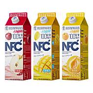 摘养NFC原浆鲜榨纯果汁1kg*2盒