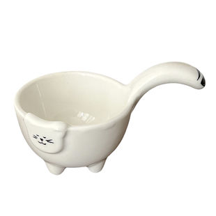 糖小姐 日系可爱陶瓷料碟立体猫咪蘸料碟小料碟沙拉番茄酱碟醋碟