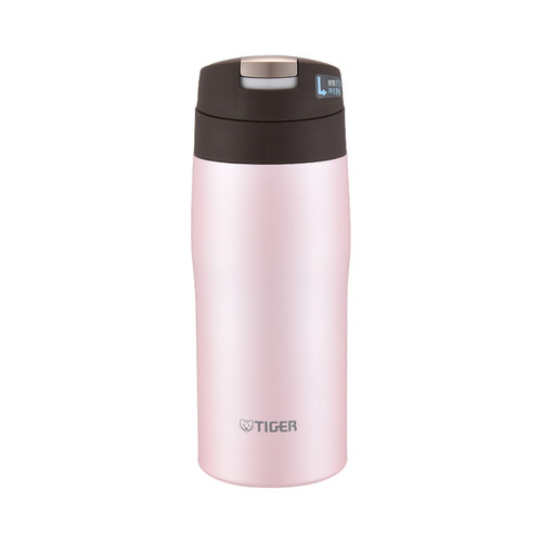 tiger虎牌MJE-A036日本原装进口单手开盖简约便携男女保温杯360ML