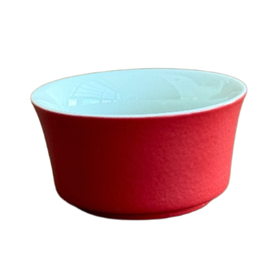 多色陶瓷客人茶杯茶碗彩色品茗杯