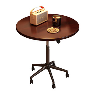 可移动升降小桌子客厅沙发边几卧室床头边桌小户型多功能茶几圆桌