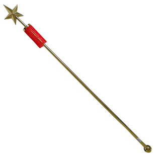 五角星军乐队指挥棒学校仪仗队不锈钢旗杆小军鼓青年号少先队旗帜