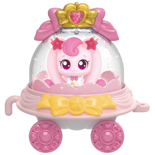 正版闪耀流星月光萌可星光爱心公仔过家家女孩UR卡捕捉玩具礼物