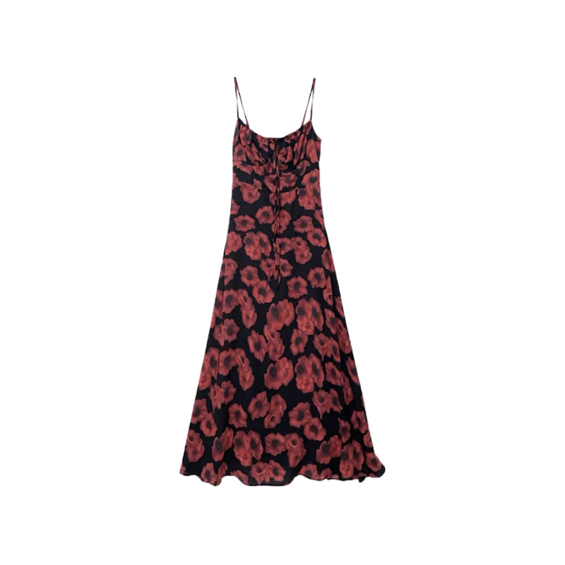 海边度假吊带连衣裙女夏