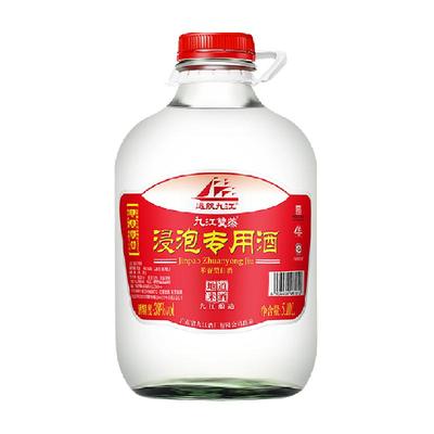 九江双蒸38度浸泡用酒水5.1L