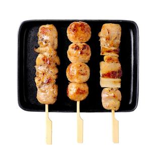 下厨房日式烧鸟串烤串拼盘炭烤鸡肉串酱汁烧烤空气炸锅户外露营