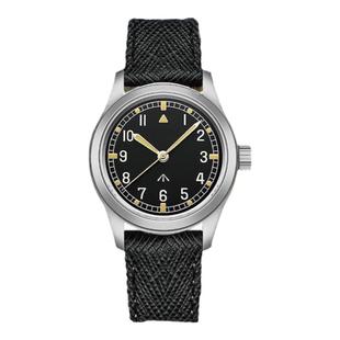 【复古玩家甄选】【同价优选】二战蓝宝石男机械表防水夜光复古