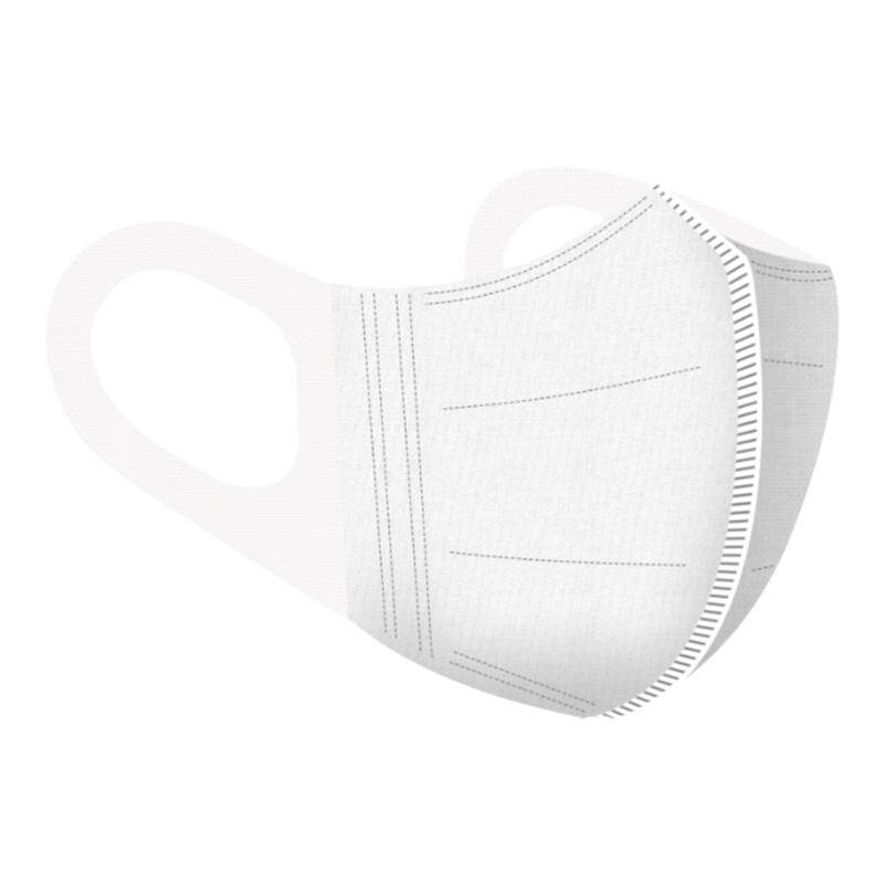 口罩3d立体女高颜值一次性黑白口罩2024新款网红防晒男潮款夏季薄