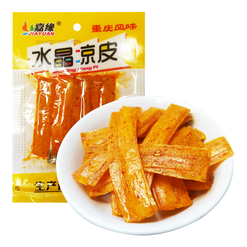 嘉缘调味面制品水晶凉皮面筋