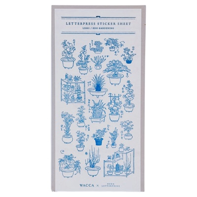 OEDALETTERPRESS复古邮票贴纸