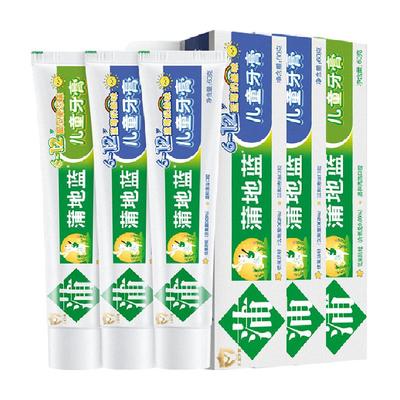 蒲地蓝防龋防蛀儿童牙膏含氟