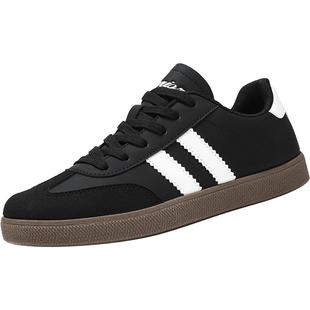 回力帆布男鞋春季休闲百搭运动德训大码45青少年黑色情侣板鞋潮鞋