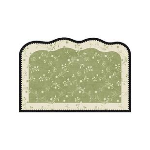 法式中古风入户门地垫耐脏防滑进门地毯可裁剪换鞋区门口防水脚垫