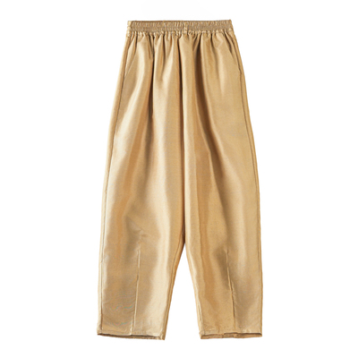 缯喜真丝百搭显瘦奶奶裤女装春夏