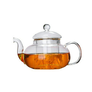水果茶壶套装玻璃泡茶壶加保温底座电加热简约花茶壶欧式小奢茶具