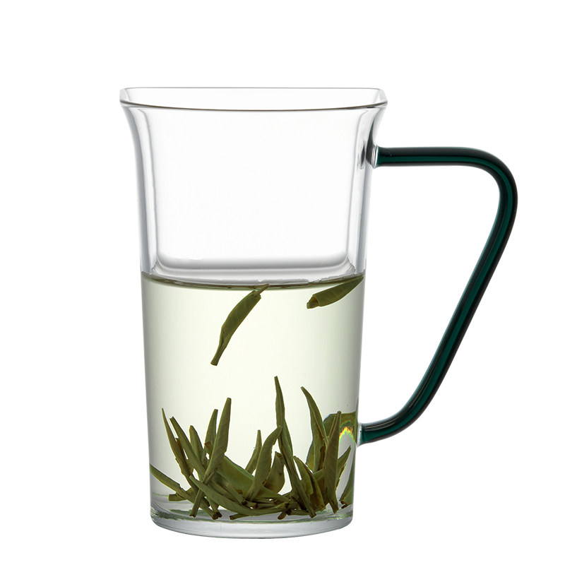 北大史玻璃纯手工超高级绿茶杯