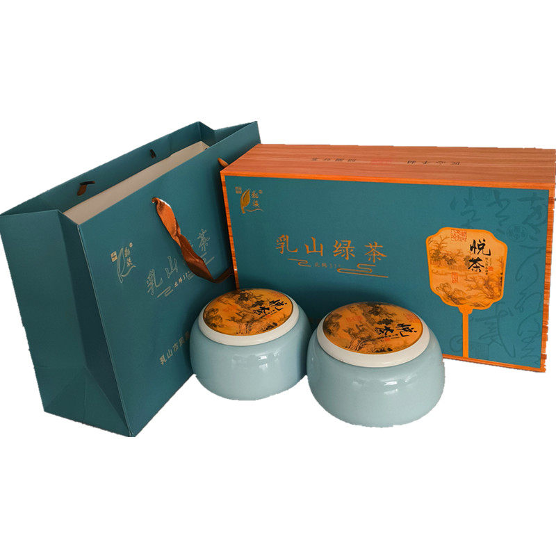 山东特产威海乳山绿茶北方乳溪