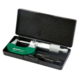 世达外径千分尺高精度0.01数显电子千分卡螺旋测微仪器0-25-50MM