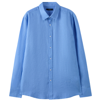 【100%亚麻】长袖舒适衬衫