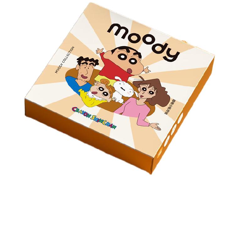 moody美瞳月抛疯狂动物城合作款彩色隐形眼镜2片冷泡乌龙茶曲奇棕