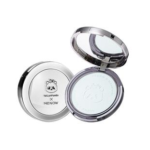 【全家福】美诺萌兰限定蜜粉饼21g+9g定妆散粉控油养肤大白饼