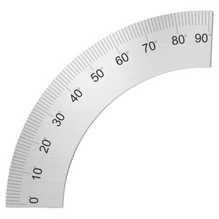 订制刻度尺刻度板 半圆弧量角器半圆型/90/180\360度圆弧刻度盘