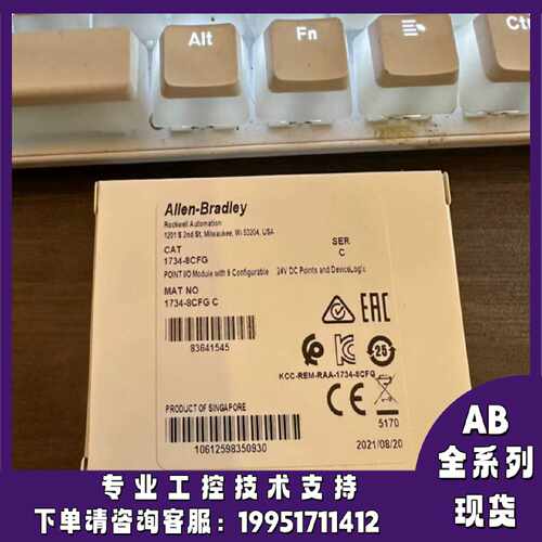 议价AB 1734-8CFG 罗克韦尔 POINT I/O 8 通道自配置离散 I/O 模