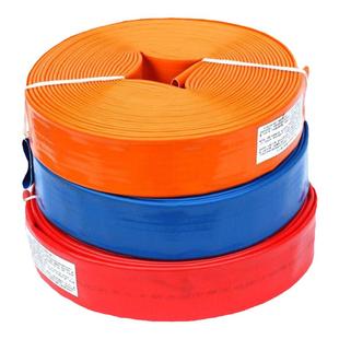 2寸水带农用50高压灌溉二寸防爆帆布涂塑浇地软管两寸抽水管消防