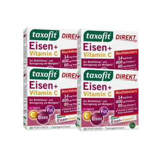 【自营】德国修女成人孕妇女性哺乳期贫血补血含叶酸补铁粉剂*4盒