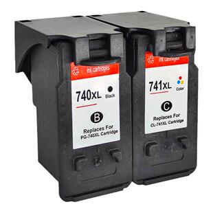 适用佳能PG-740XL CL-741XL墨盒 MG2270 MG2170 MG3170d 3270 TS5170 MX377 MX397 MX437打印机墨水匣740 741