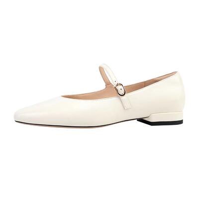 时尚洋气方头玛丽珍鞋