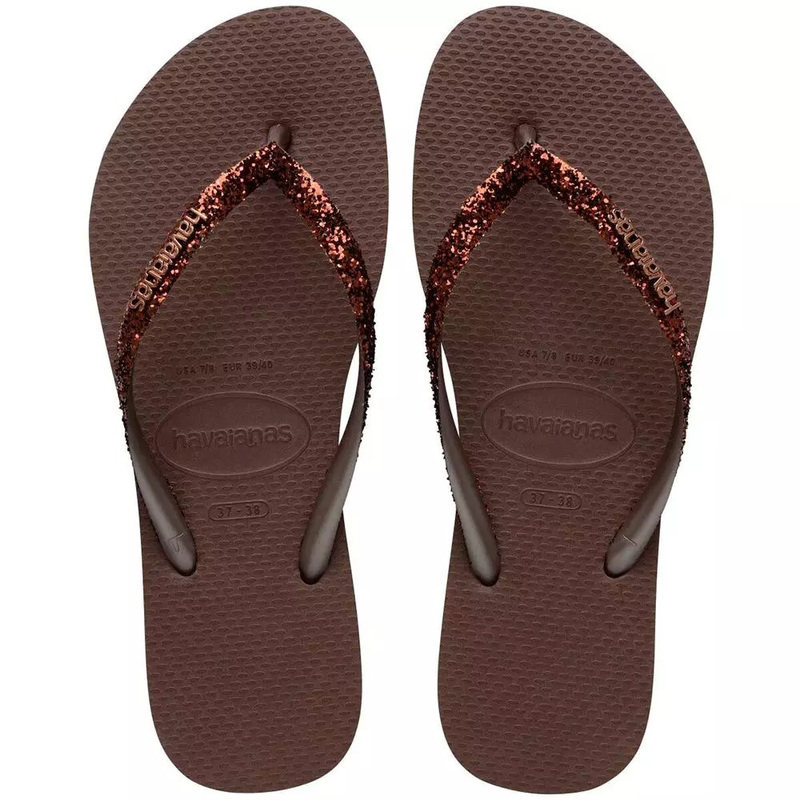 havaianasslim亮片人字拖
