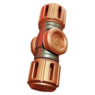 食肉者黑镜子战锤指尖陀螺黄铜不锈钢静音旋转成人减压收藏 EDC礼