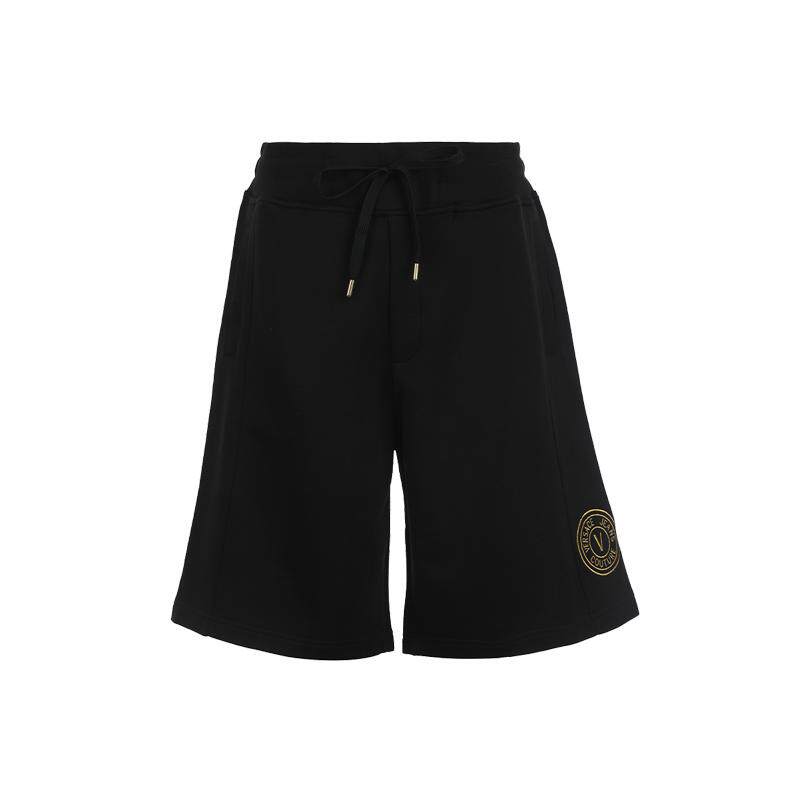【自营】Versace Jeans Couture范思哲徽标男士抽绳宽松休闲短裤