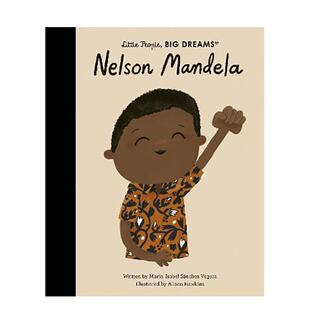 【现货】【小人物，大梦想】纳尔逊·曼德拉 Nelson Mandela 儿童绘本 英文原版进口人物传记 善本图书