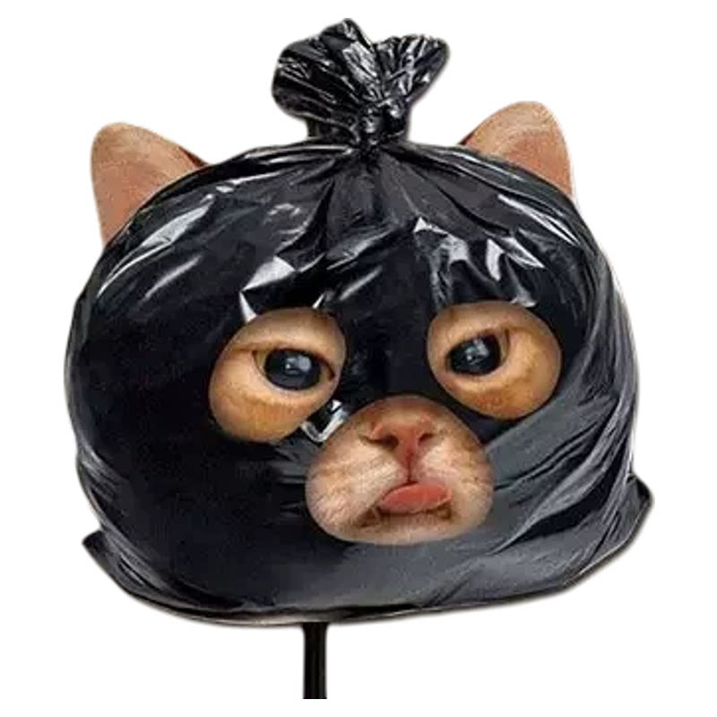垃圾袋猫咪亚克力冰箱贴磁吸2026新款装饰好物ins搞怪可爱小物件