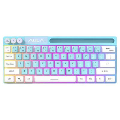 狼蛛F3061游戏键盘小型迷你mini有线静音笔记本电脑外置专用办公