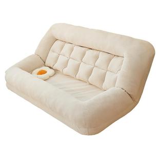 懒人沙发可躺可睡人类狗窝卧室折叠沙发床双人小沙发小户型榻榻米