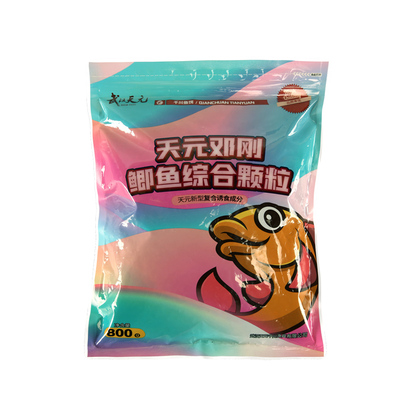 天元邓刚鲢鳙鲫鱼黄尾颗粒